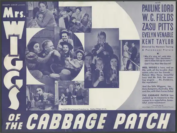 Mrs. Wiggs of the Cabbage Patch photo
