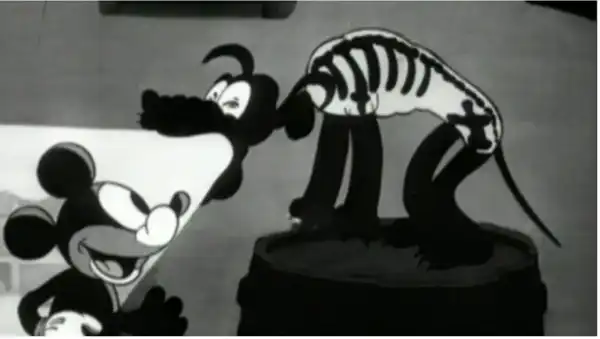 Playful Pluto scene