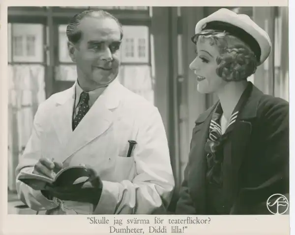 En stilla flirt scene