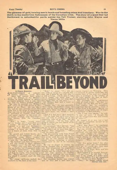 The Trail Beyond photo