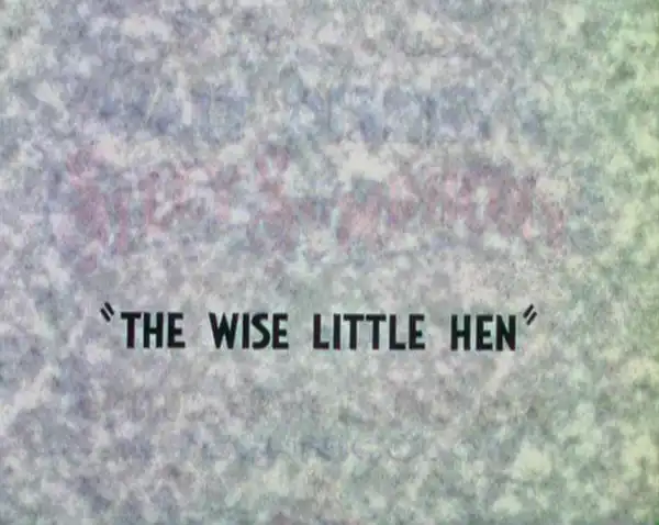 The Wise Little Hen scene
