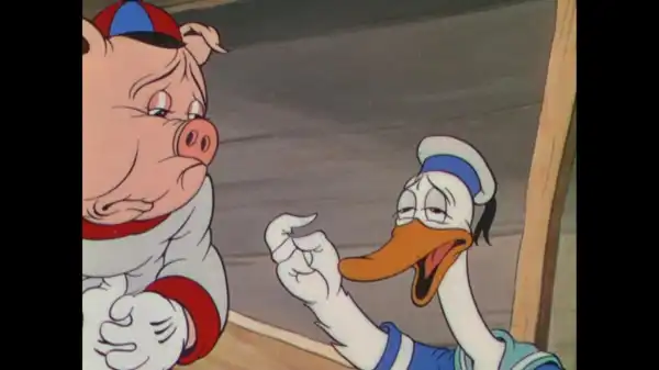 The Wise Little Hen scene