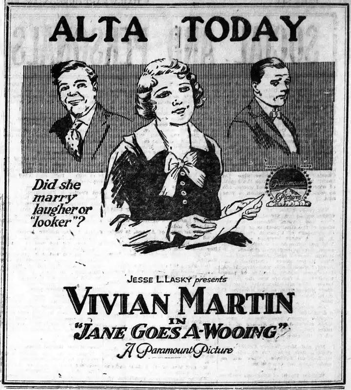 Jane Goes A' Wooing scene