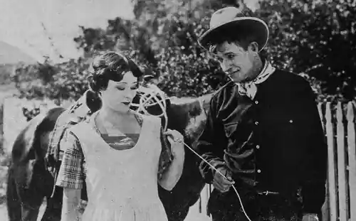 The Ropin' Fool scene