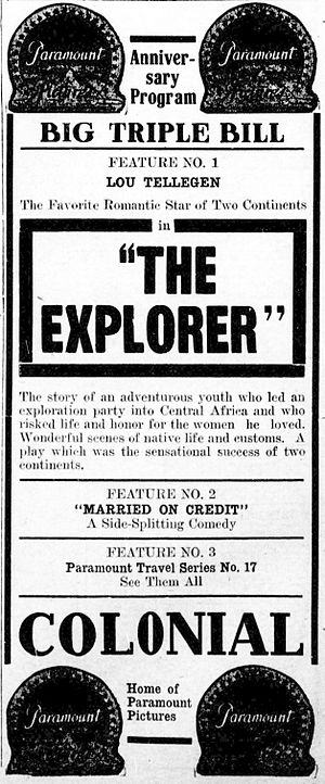 The Explorer scene