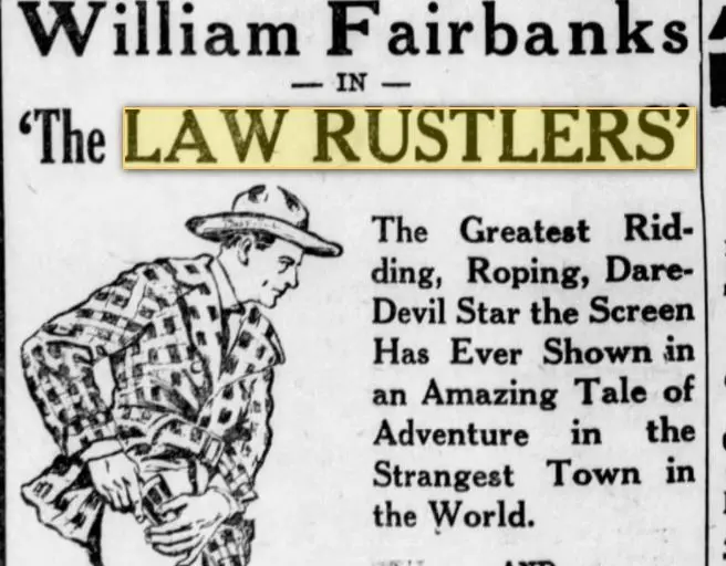 The Law Rustlers