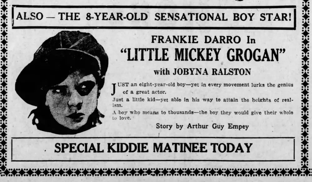 Little Mickey Grogan scene
