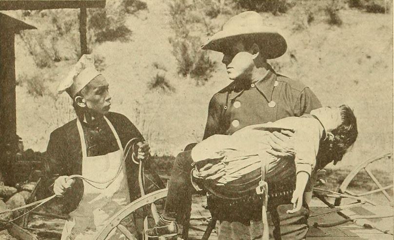 Paying His Debt scene