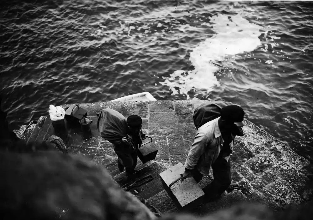 The Lighthouse Keepers scene