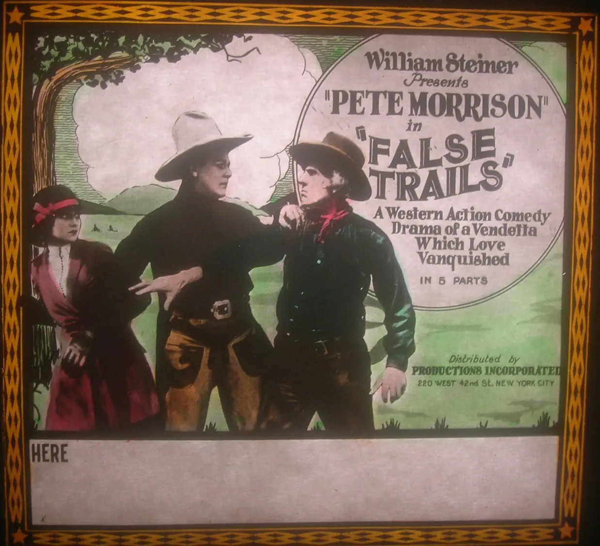 False Trails scene
