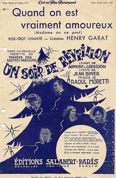 Un soir de réveillon