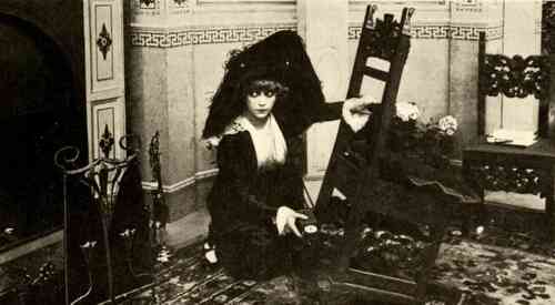 A Militant Suffragette scene