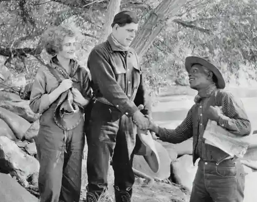 The Forbidden Trail scene