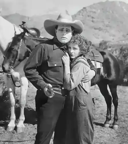 The Forbidden Trail scene