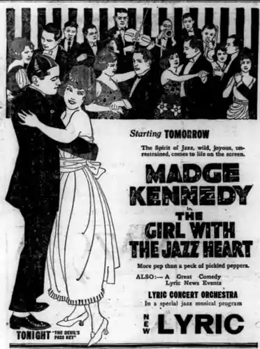 The Girl with the Jazz Heart scene
