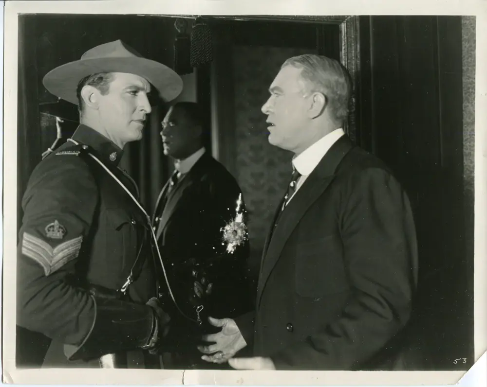 Glenister of the Mounted scene