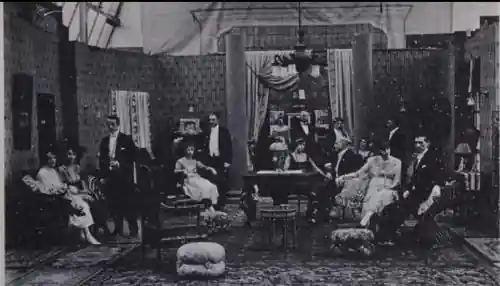 The Face at the Window scene