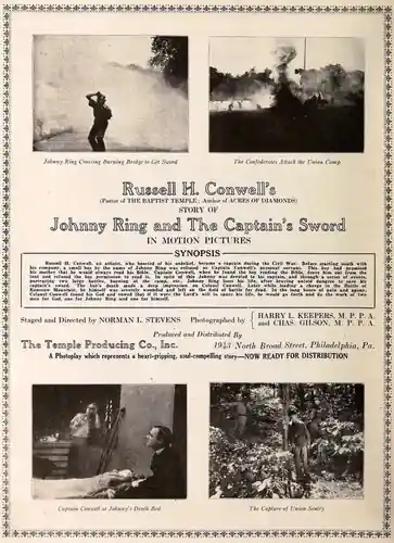 Johnny Ring and the Captain's Sword scene