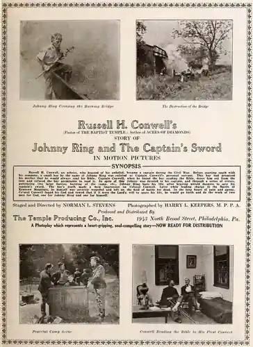 Johnny Ring and the Captain's Sword scene