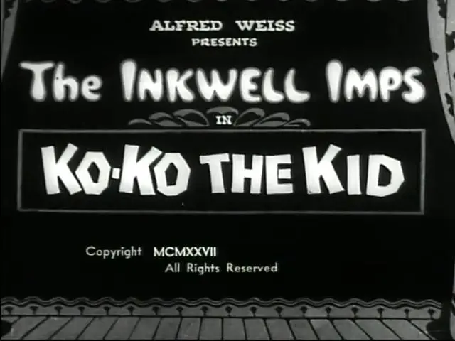 Ko-Ko the Kid scene