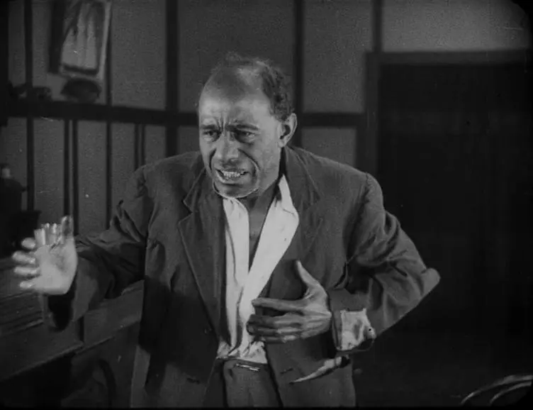 Ten Nights in a Barroom scene
