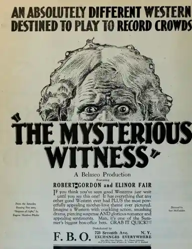 The Mysterious Witness scene