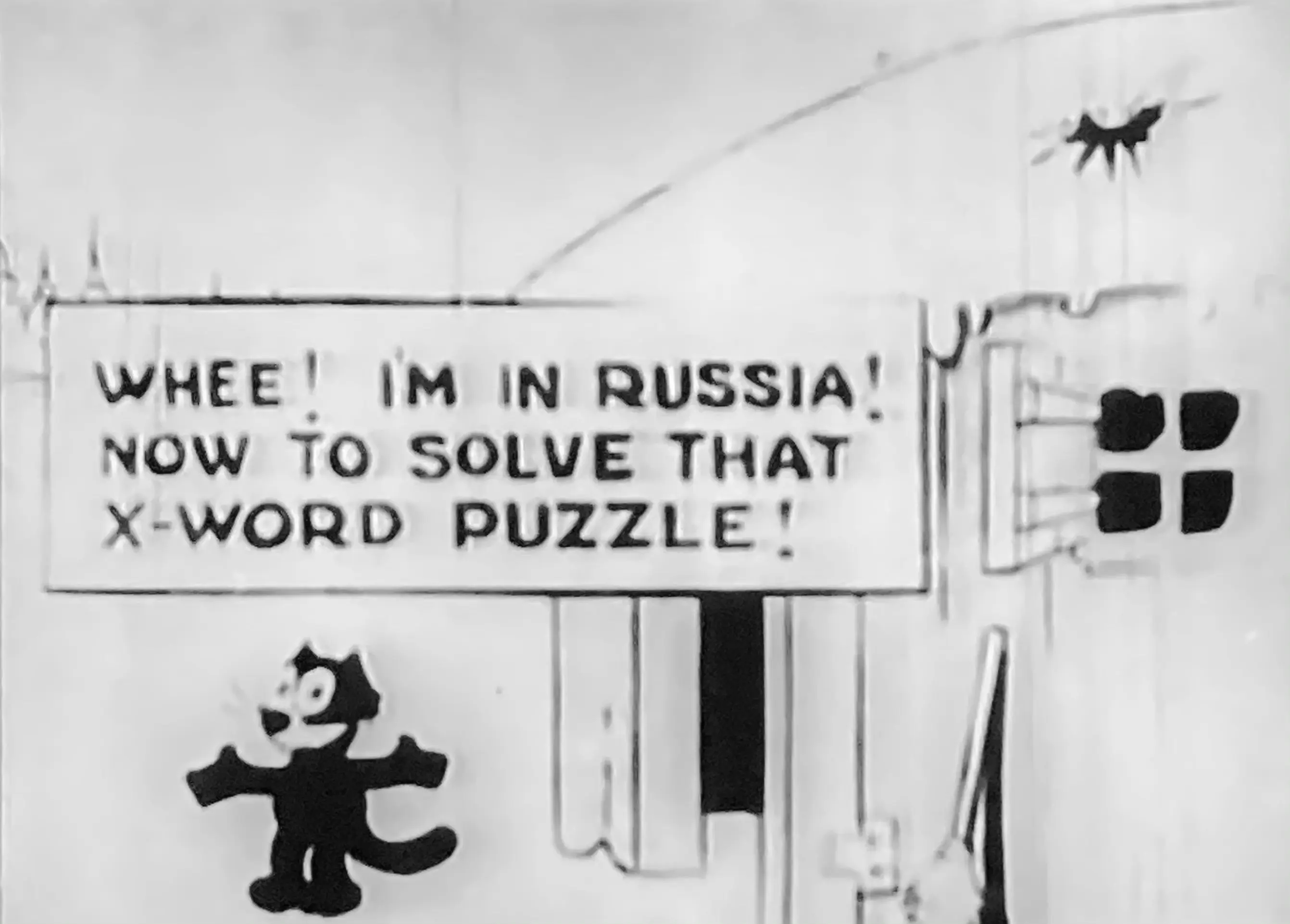 Felix All Puzzled scene
