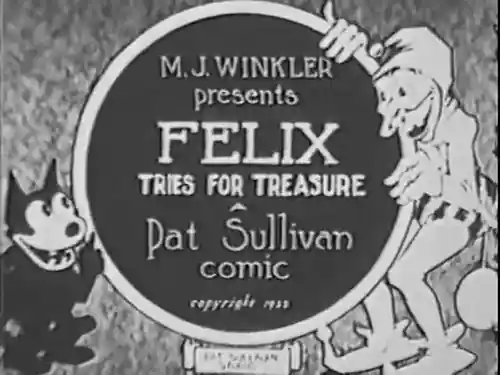 Felix Tries for Treasure scene