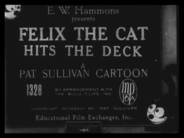 Felix the Cat Hits the Deck scene