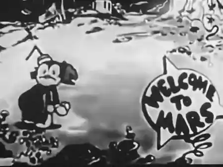 Up to Mars scene