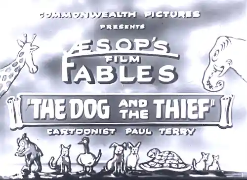 The Dog and the Thief scene