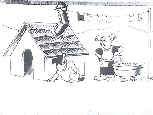 The Fable of Henpecked Henry scene