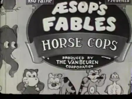 Horse Cops scene