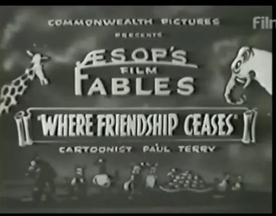 Where Friendship Ceases
