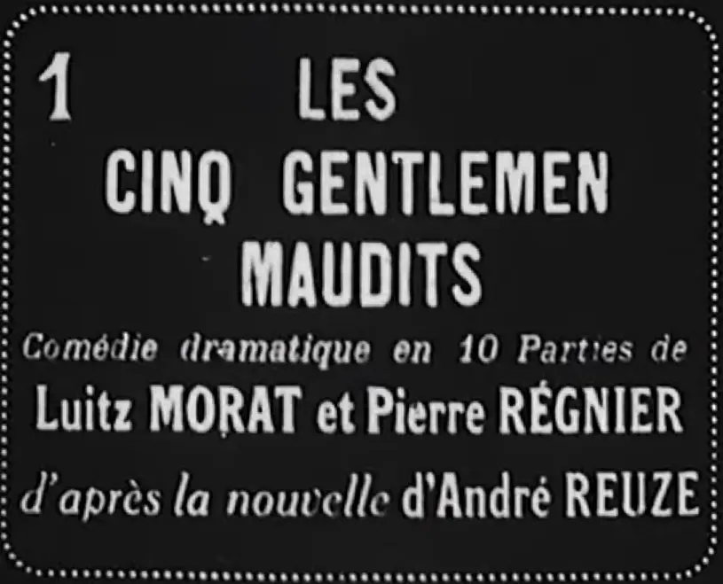 Les cinq gentlemen maudits scene