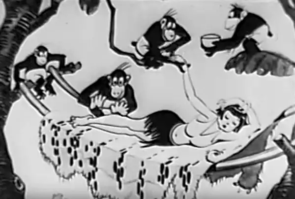Farmer Al Falfa's Ape Girl