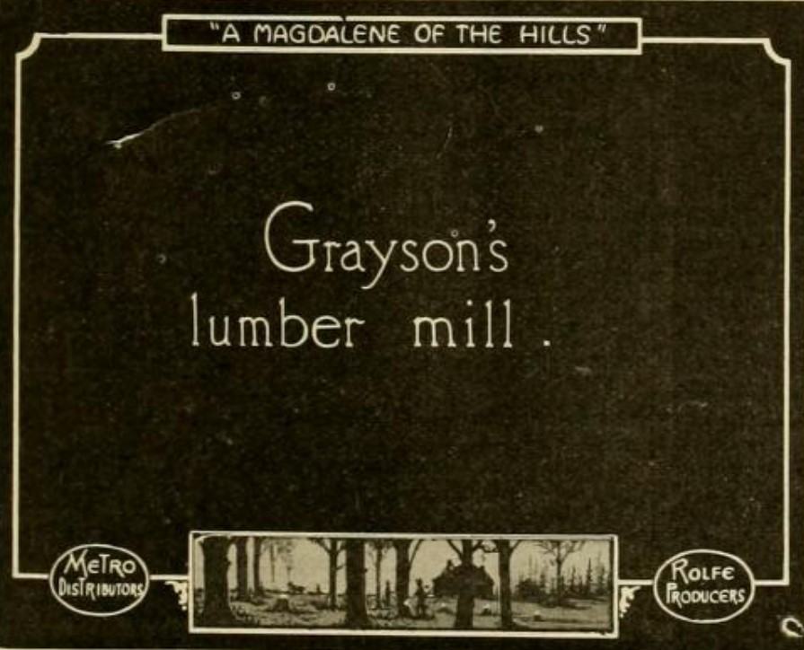 A Magdalene of the Hills scene