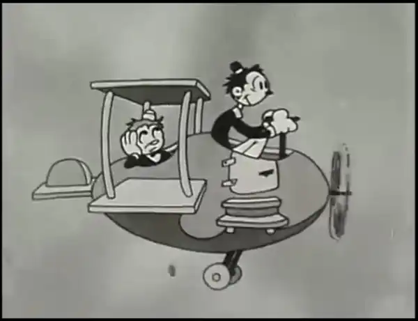 Plane Dumb scene
