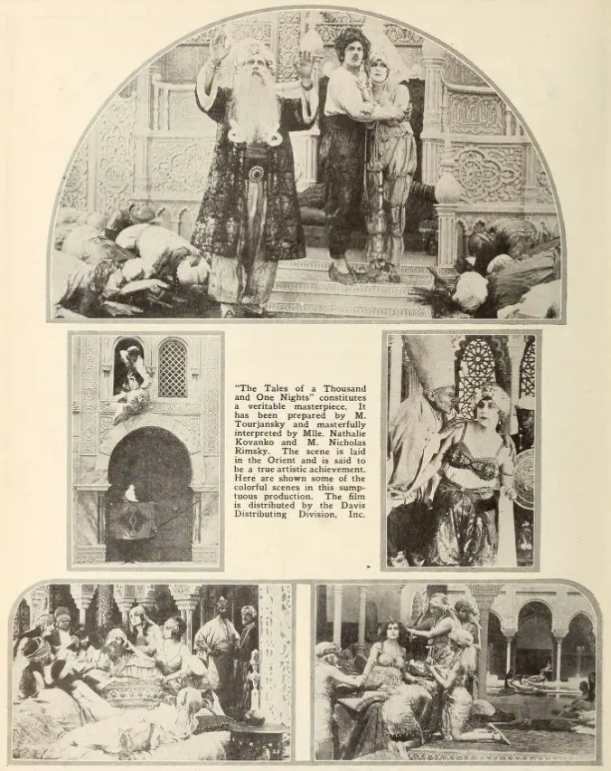 The Tales of a Thousand and One Nights scene