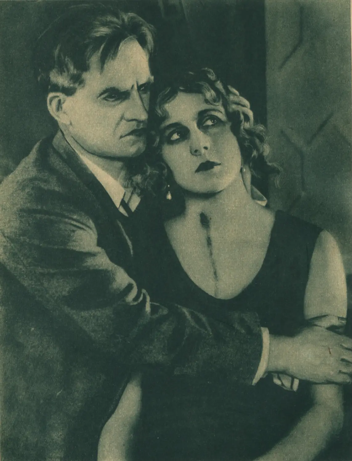 La dame masquée scene