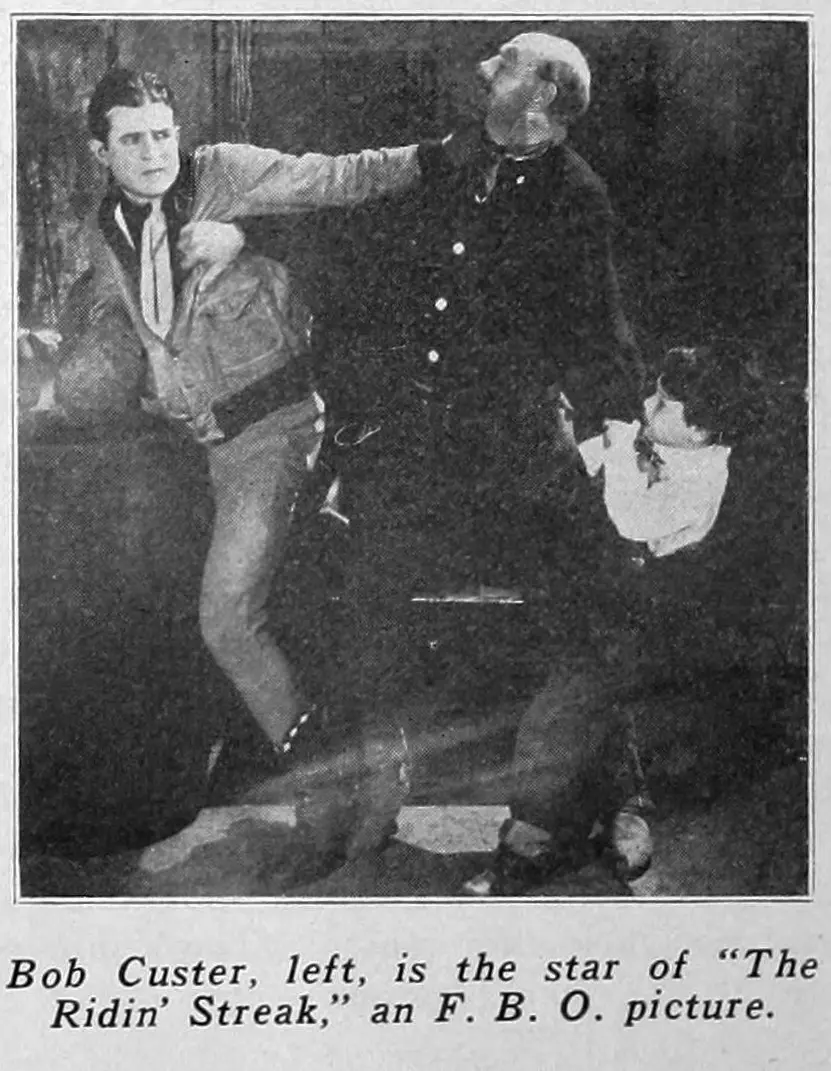The Ridin' Streak scene