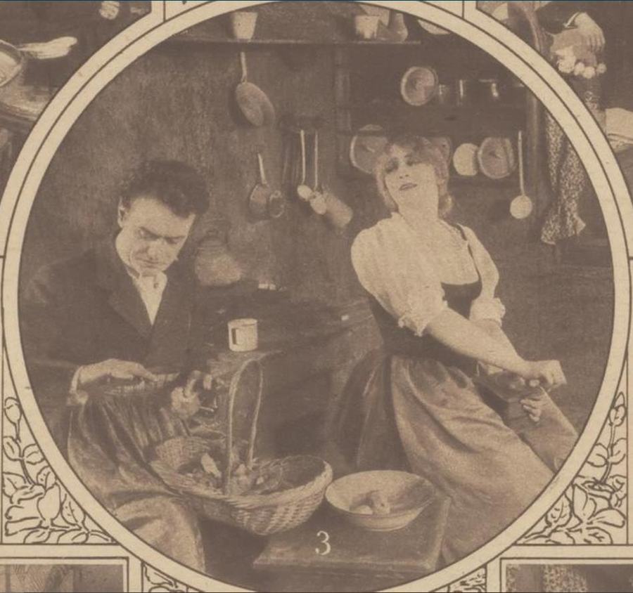 Die Bettelgräfin scene