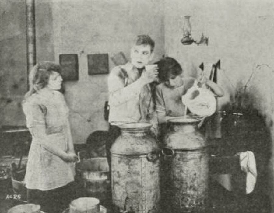 Charity scene