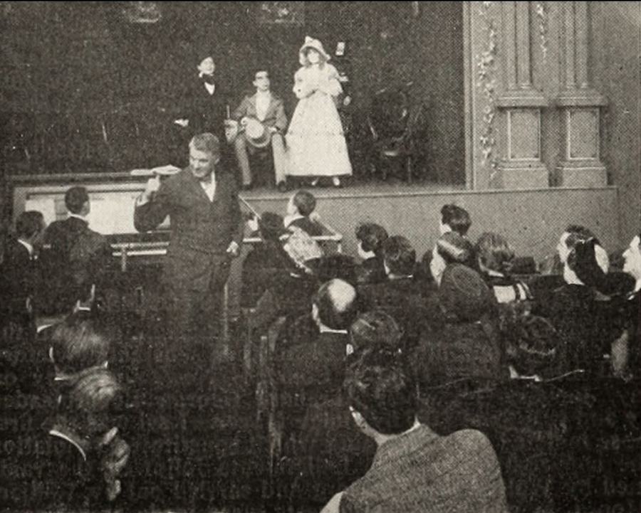 The Final Curtain scene