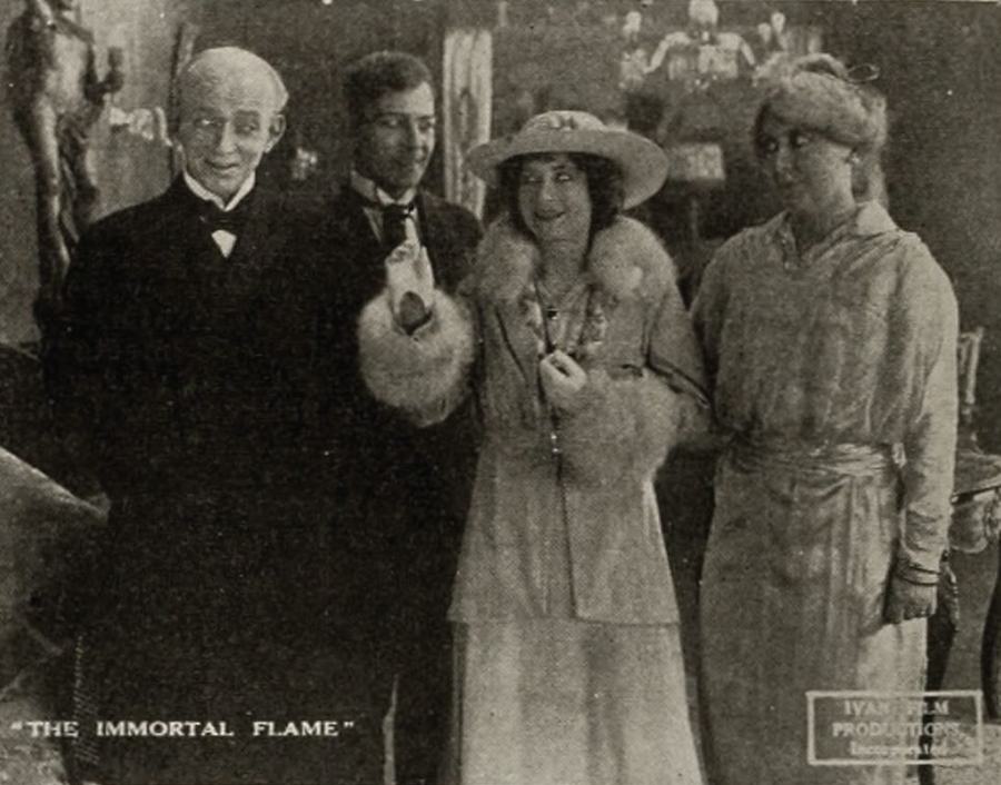 The Immortal Flame scene