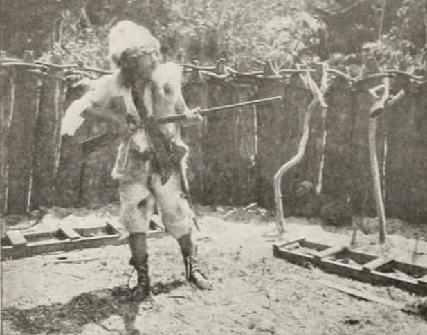Robinson Crusoe scene