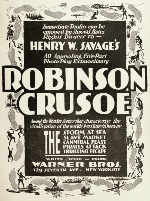 Robinson Crusoe scene