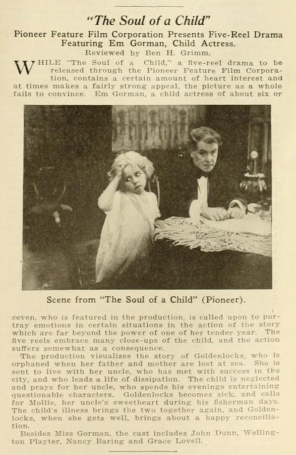 The Soul of a Child scene