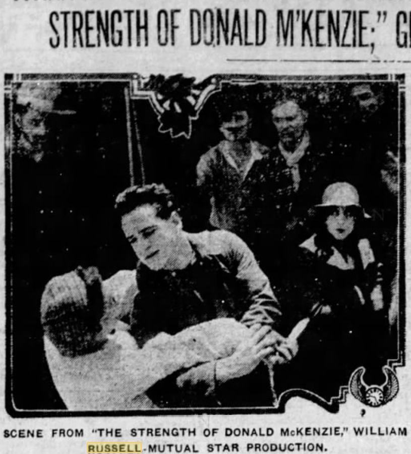 The Strength of Donald McKenzie scene