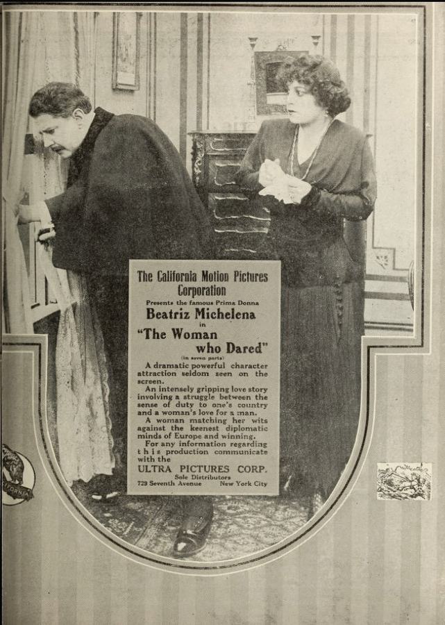The Woman Who Dared scene